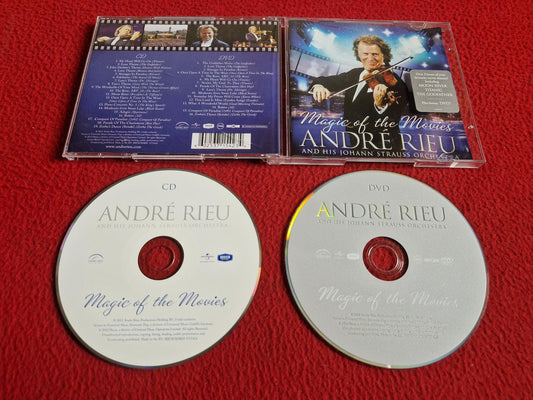 ANDRE RIEU AND HIS JOHANN STRAUSS ORCHESTRA MAGIC OF THE MOVIES CD