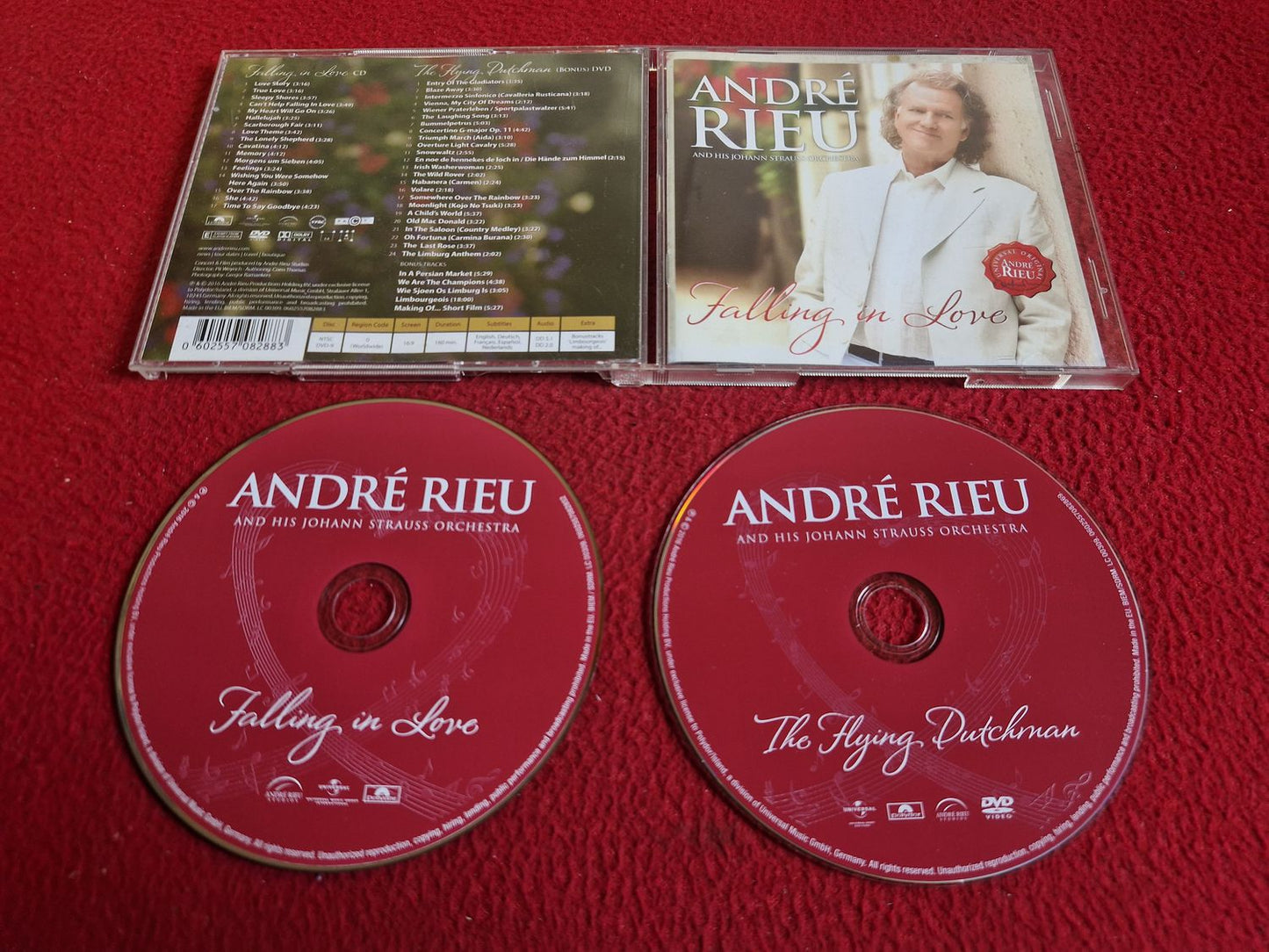 ANDRE RIEU FALLING IN LOVE CD / DVD