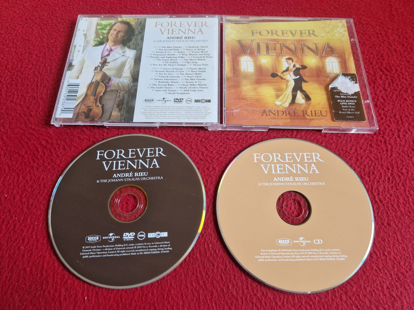 ANDRE RIEU FOREVER VIENNA CD