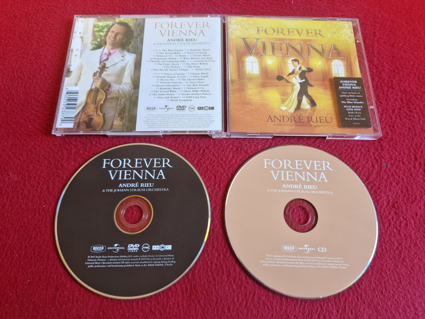 ANDRE RIEU FOREVER VIENNA CD