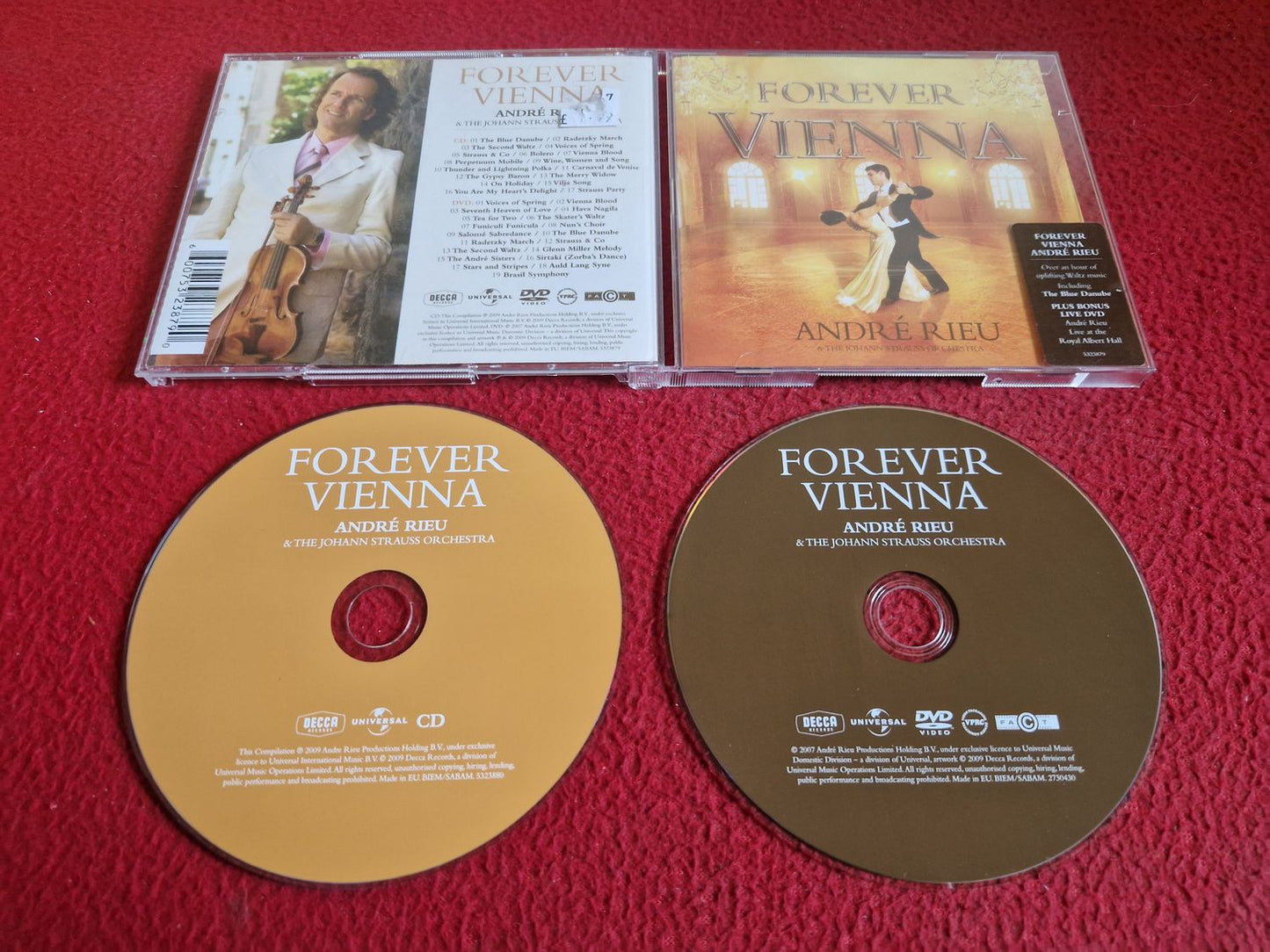 ANDRE RIEU FOREVER VIENNA CD