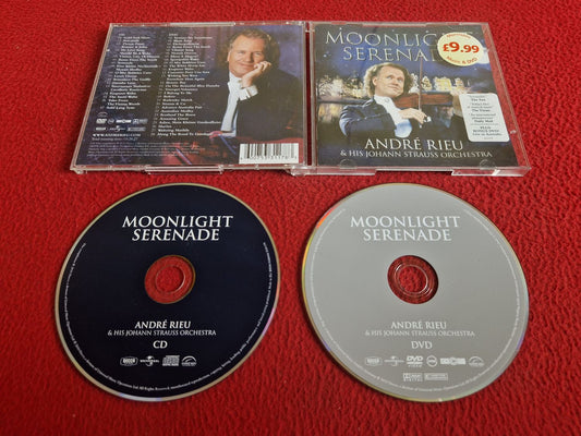 ANDRE RIEU & HIS JOHANN STRAUSS ORCHESTRA MOONLIGHT SERENADE CD / DVD