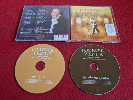 ANDRE RIEU & THE JOHANN STRAUSS ORCHESTRA FOREVER VIENNA CD