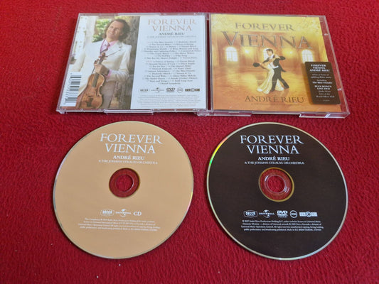 ANDRE RIEU & THE JOHANN STRAUSS ORCHESTRA FOREVER VIENNA CD