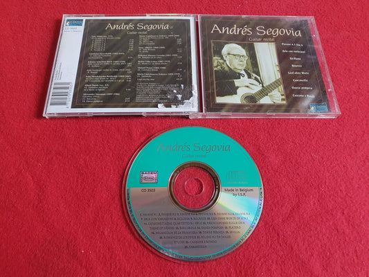 ANDRES SEGOVIA GUITAR RECITAL till CD