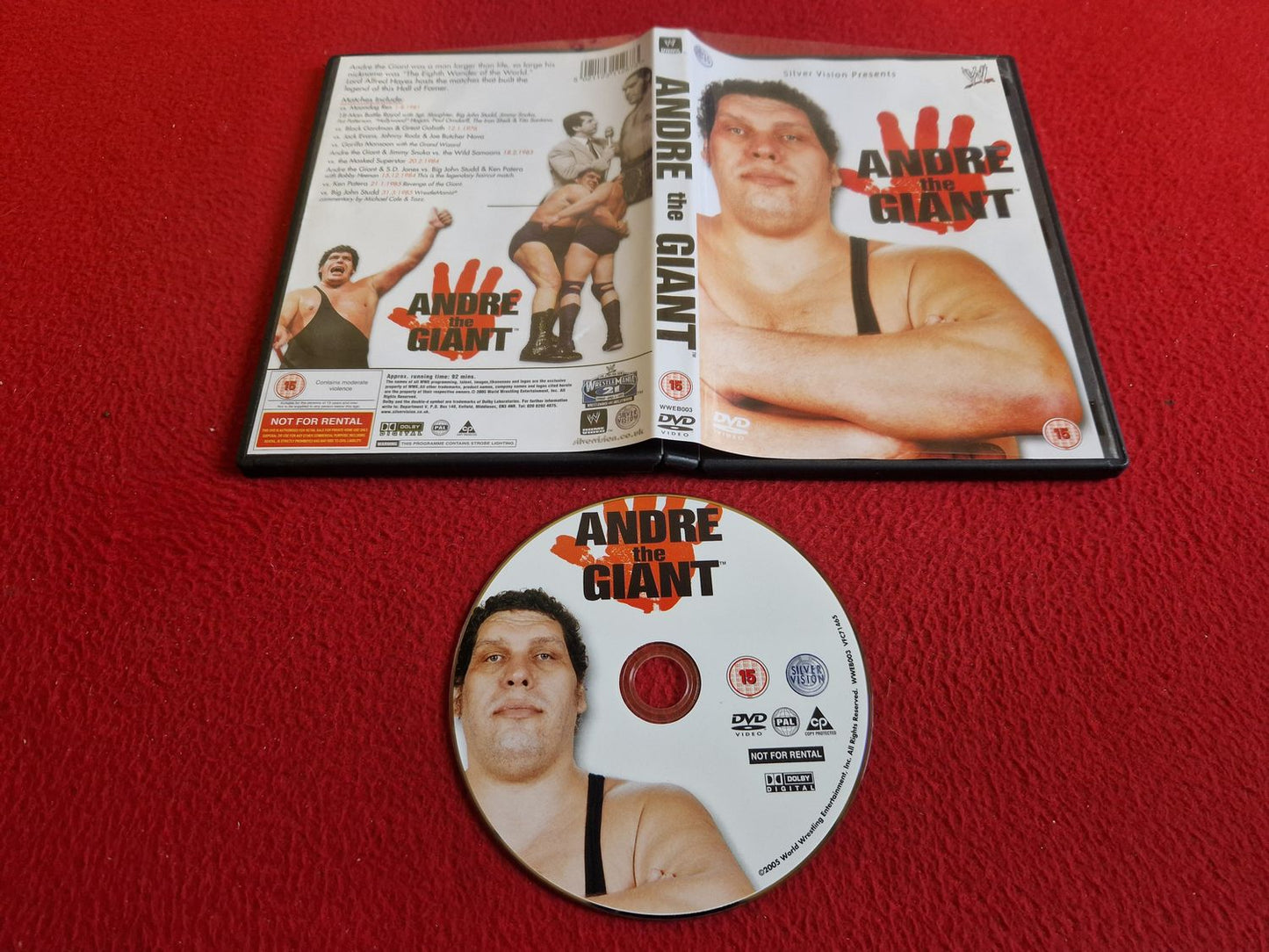 ANDRE THE GIANT DVD