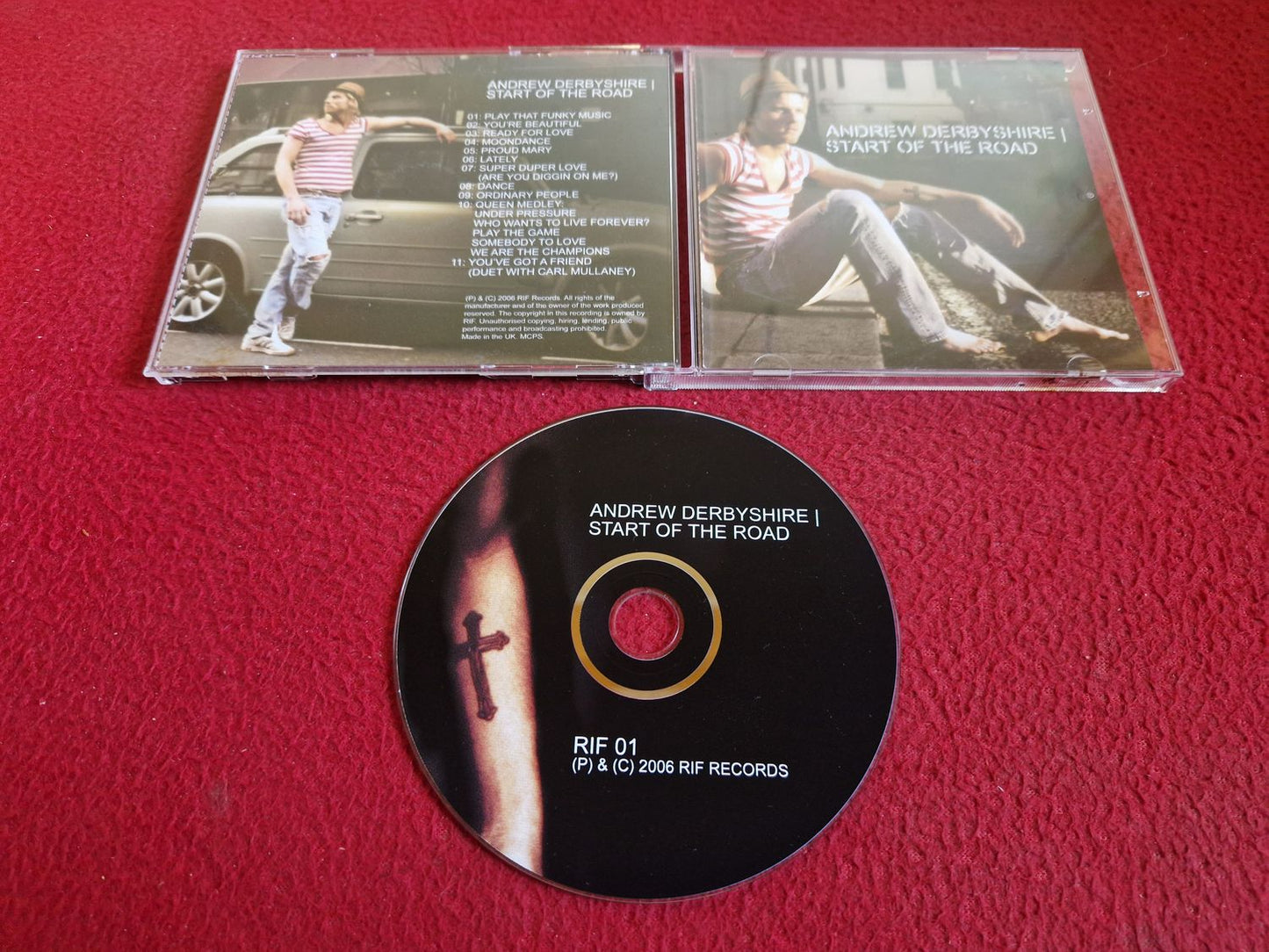 ANDREW DERBYSHIRE START OF THE ROAD CD