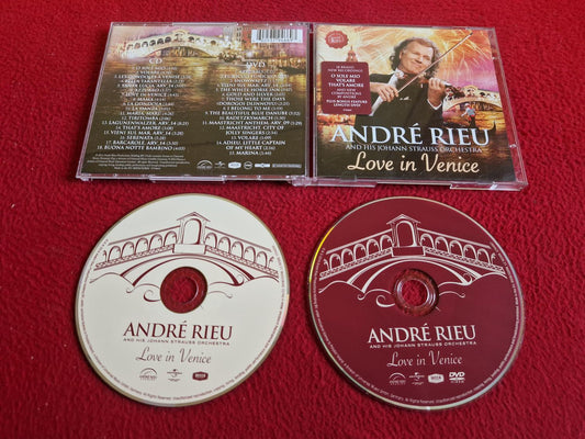 ANDRÉ RIEU AND HIS JOHAN STRAUSS ORCHESTRA – LOVE IN VENICE CD