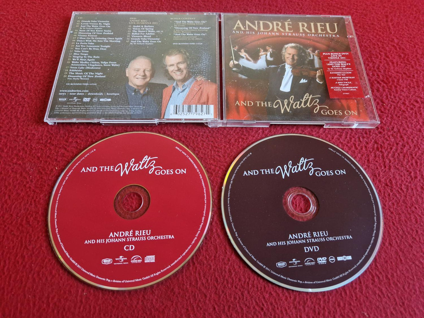 ANDRÉ RIEU AND THE WALTZ GOES ON CD