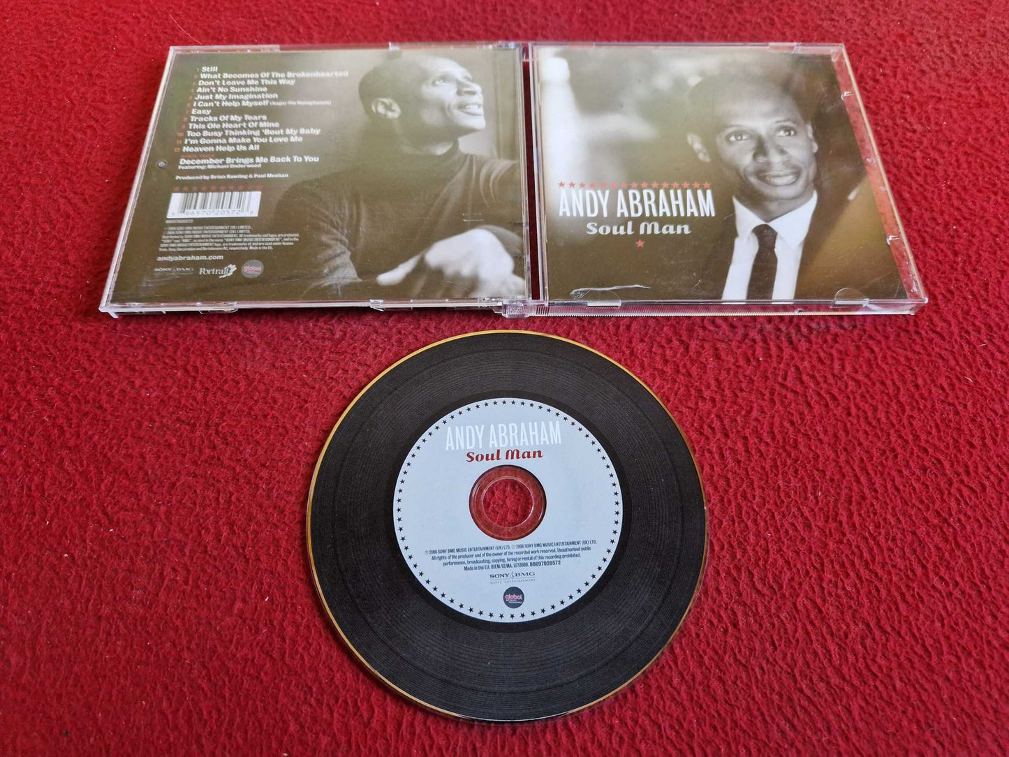 ANDY ABRAHAM SOUL MAN CD