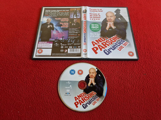 ANDY PARSONS GRUNTLED LIVE 2011 DVD