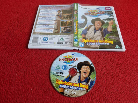 ANDY'S DINOSAUR ADVENTURES DIPLODOCUS AND DUNG & OTHER ADVENTURES DVD