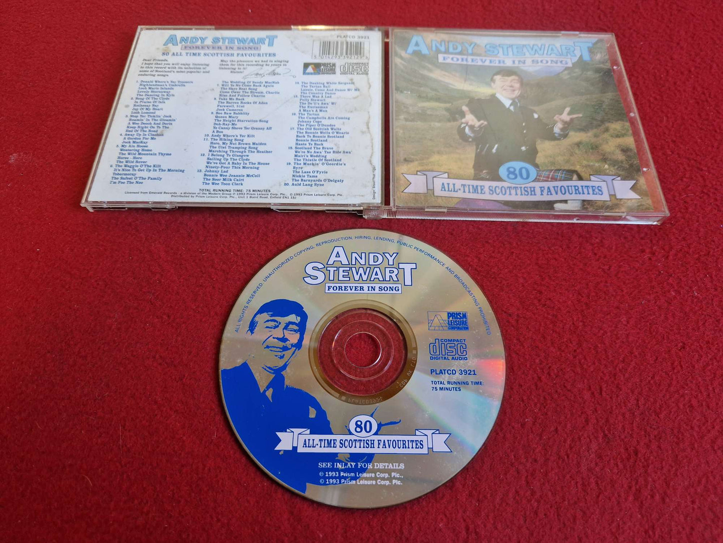 ANDY STEWART FOREVER IN SONG CD