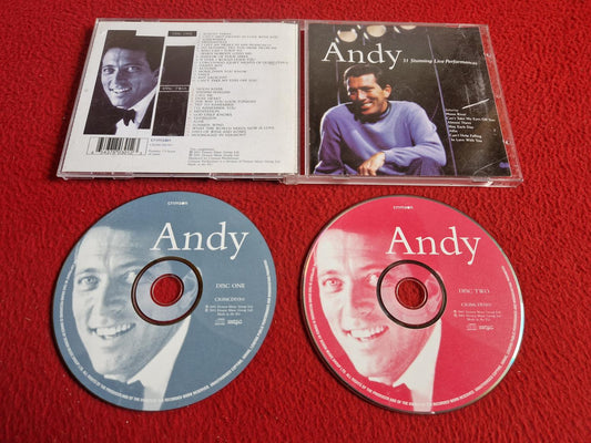 ANDY WILLIAMS 31 STUNNING LIVE PERFORMANCE CD