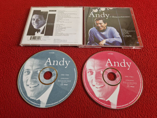 ANDY WILLIAMS 31 STUNNING LIVE PERFORMANCES CD