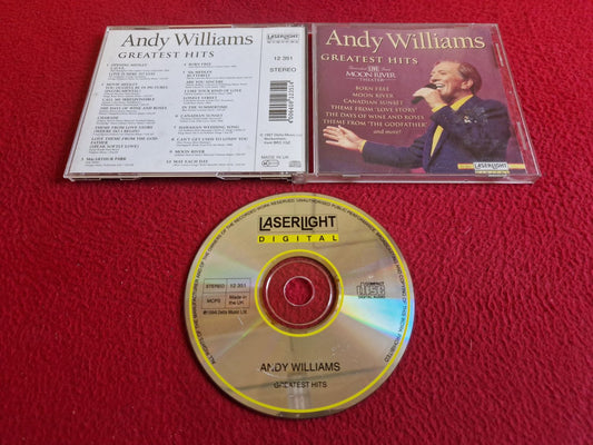 ANDY WILLIAMS GREATEST HITS CD