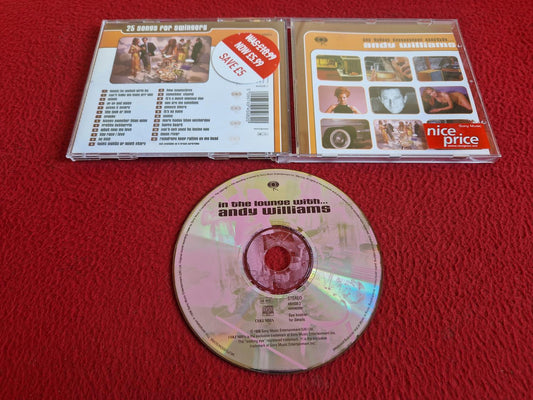 ANDY WILLIAMS IN THE LOUNGE WITH CD