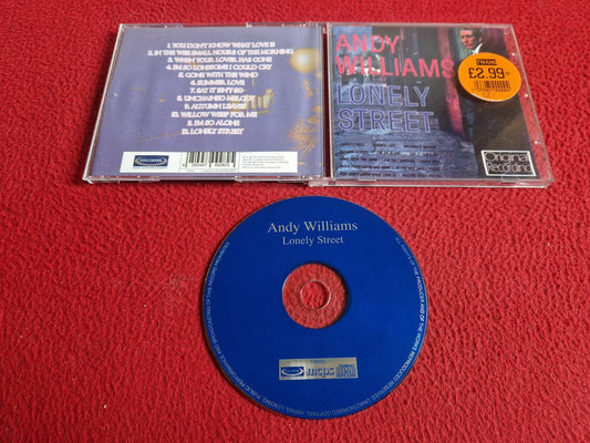 ANDY WILLIAMS LONELY STREET CD
