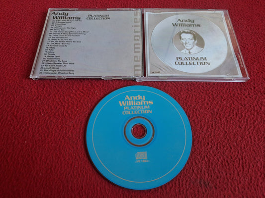 ANDY WILLIAMS PLATINUM COLLECTION CD