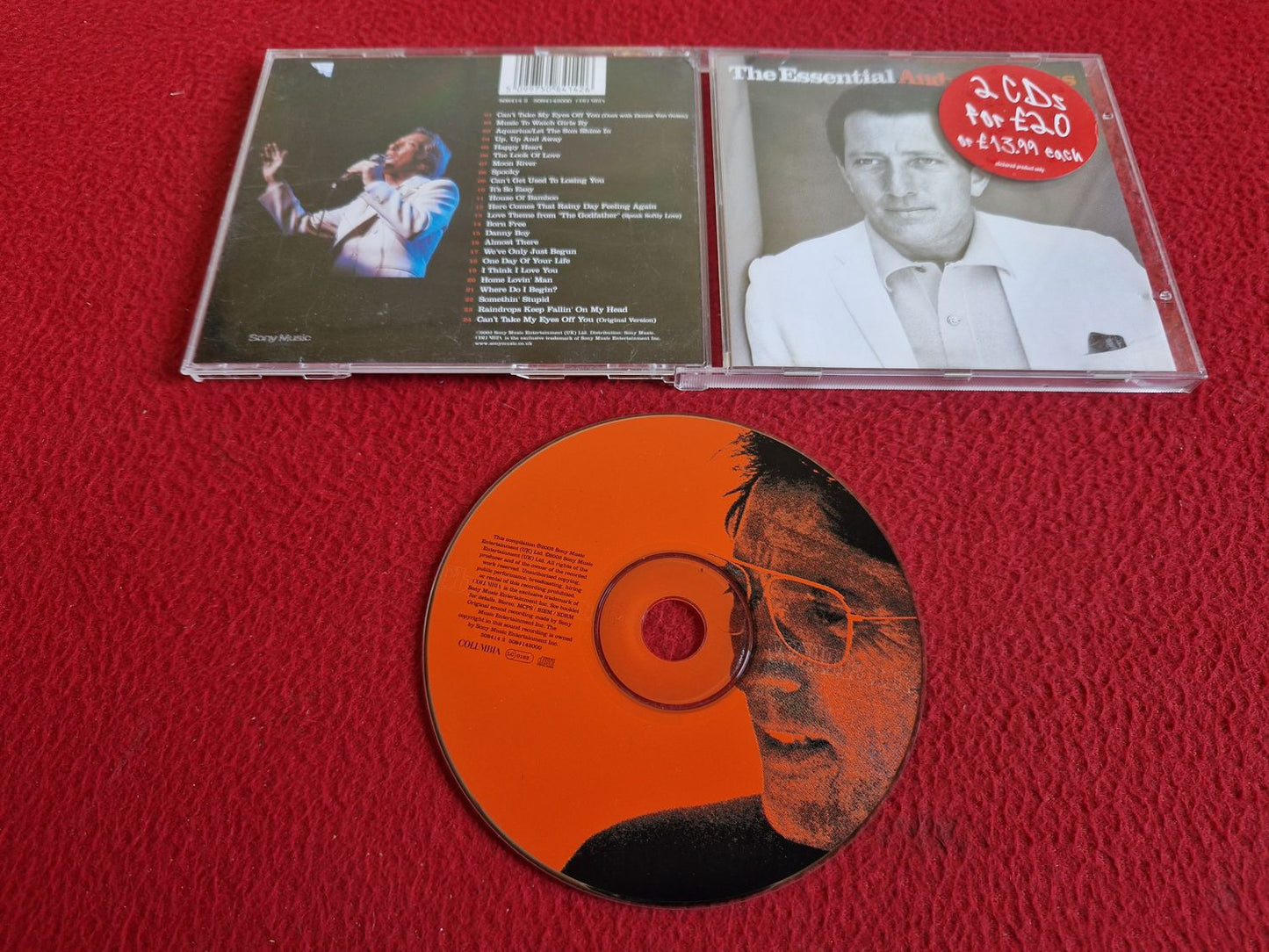 ANDY WILLIAMS THE ESSENTIAL CD