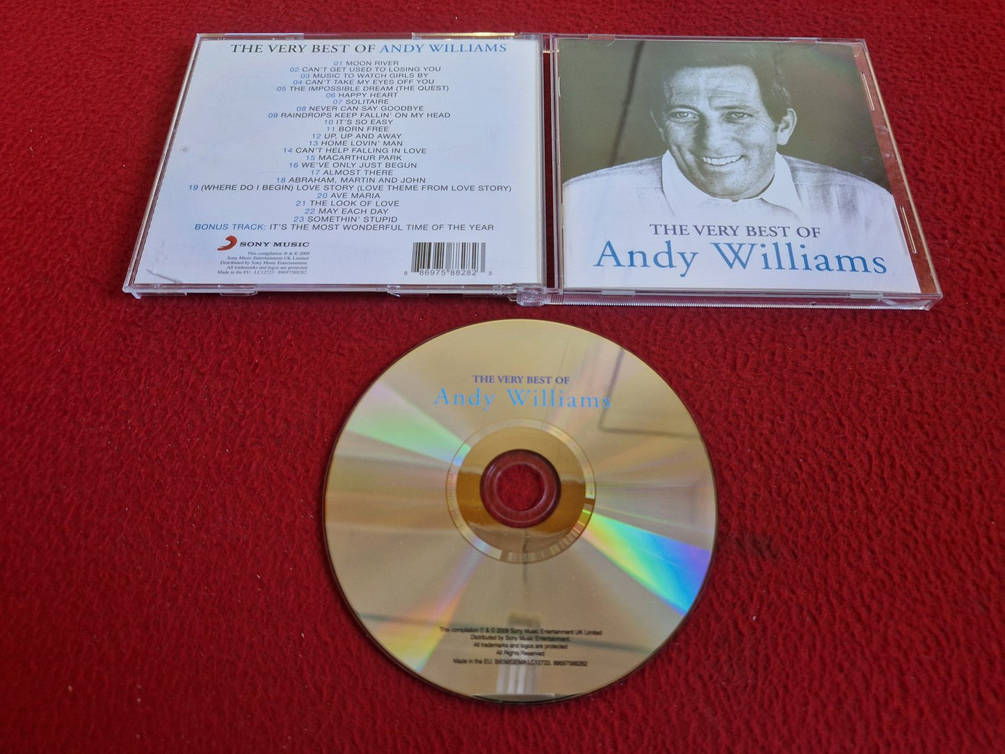 ANDY WILLIAMS THE VERY BEST OF CD