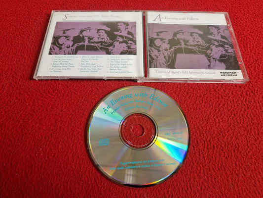 AN EVENING WITH EDISON POPULAR SONGS AND RELEASES FROM 1912 CD