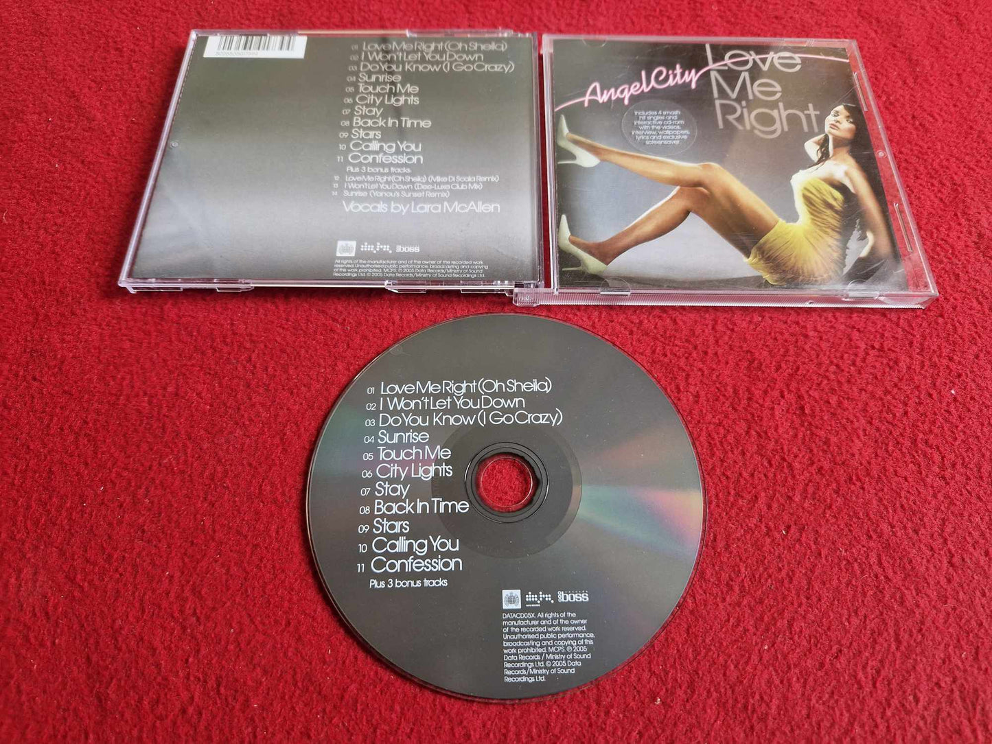 ANGEL CITY LOVE ME RIGHT CD