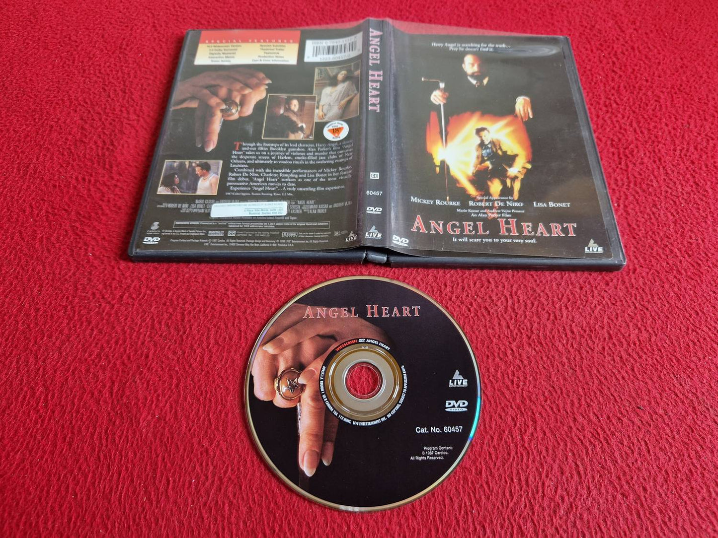 ANGEL HEART DVD