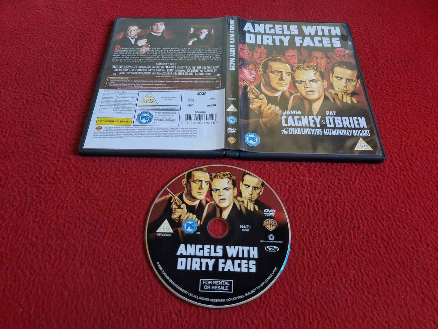 ANGELS WITH DIRTY FACES DVD