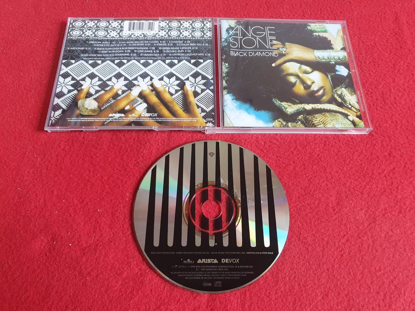 ANGIE STONE BLACK DIAMOND till CD