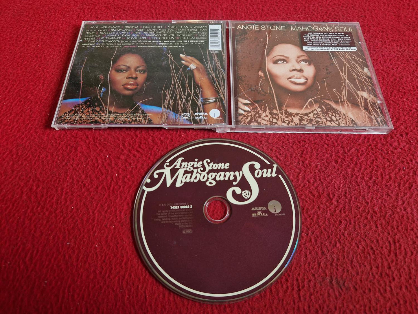 ANGIE STONE MAHOGANY SOUL CD