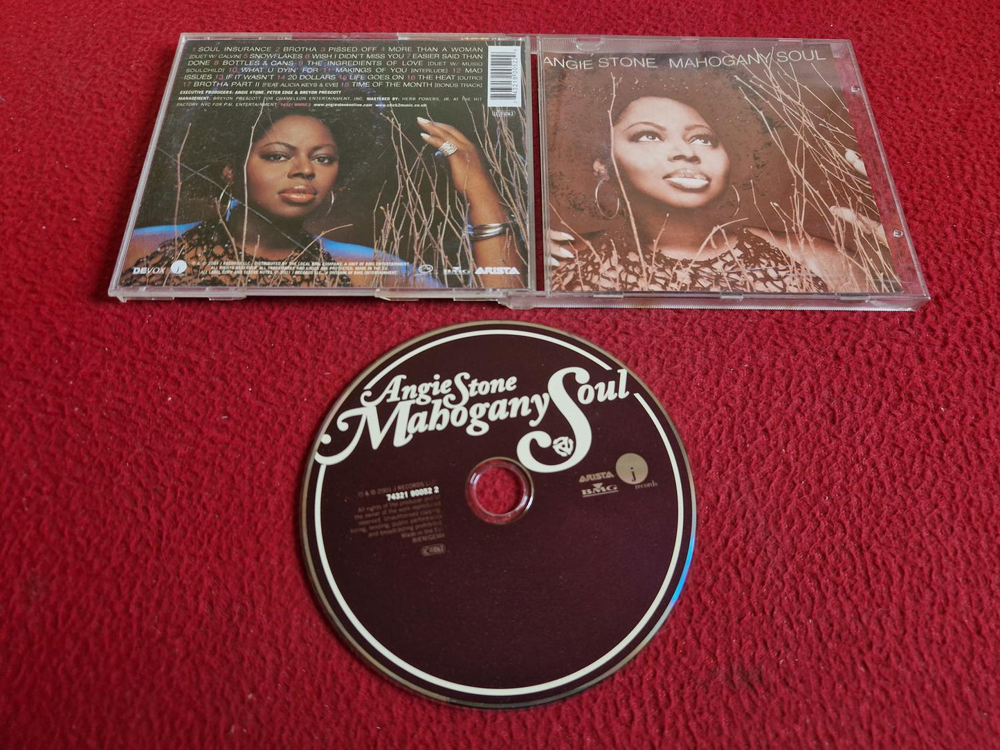 ANGIE STONE MAHOGANY SOUL CD