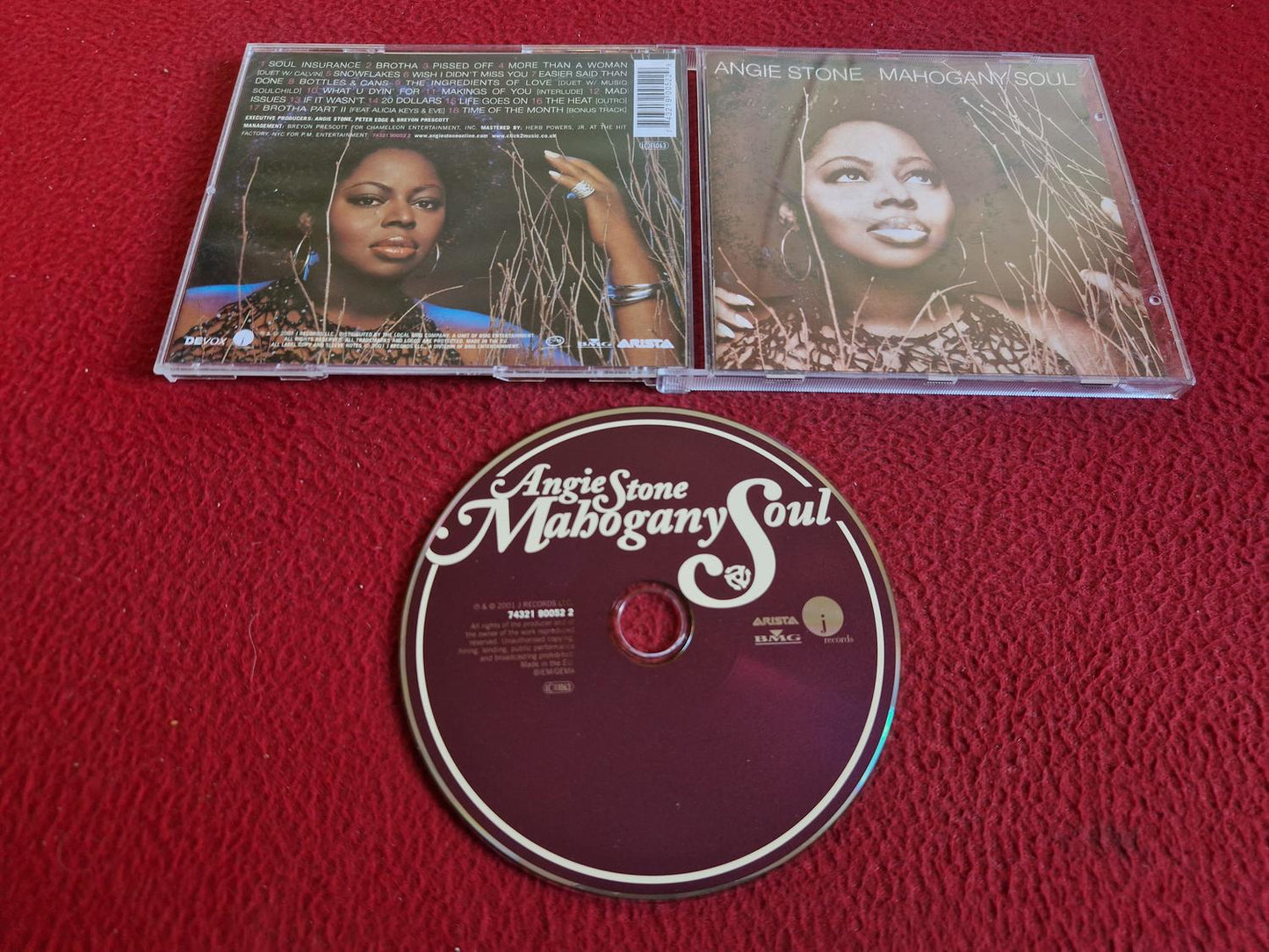 ANGIE STONE MAHOGANY SOUL CD