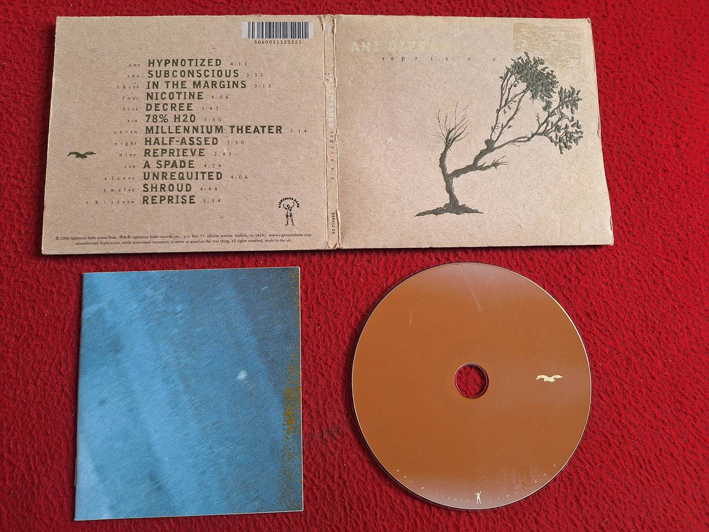 ANI DIFRANCO REPRIEVE CD