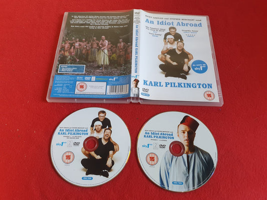 AN IDIOT ABROAD KARL PILKINGTON till DVD