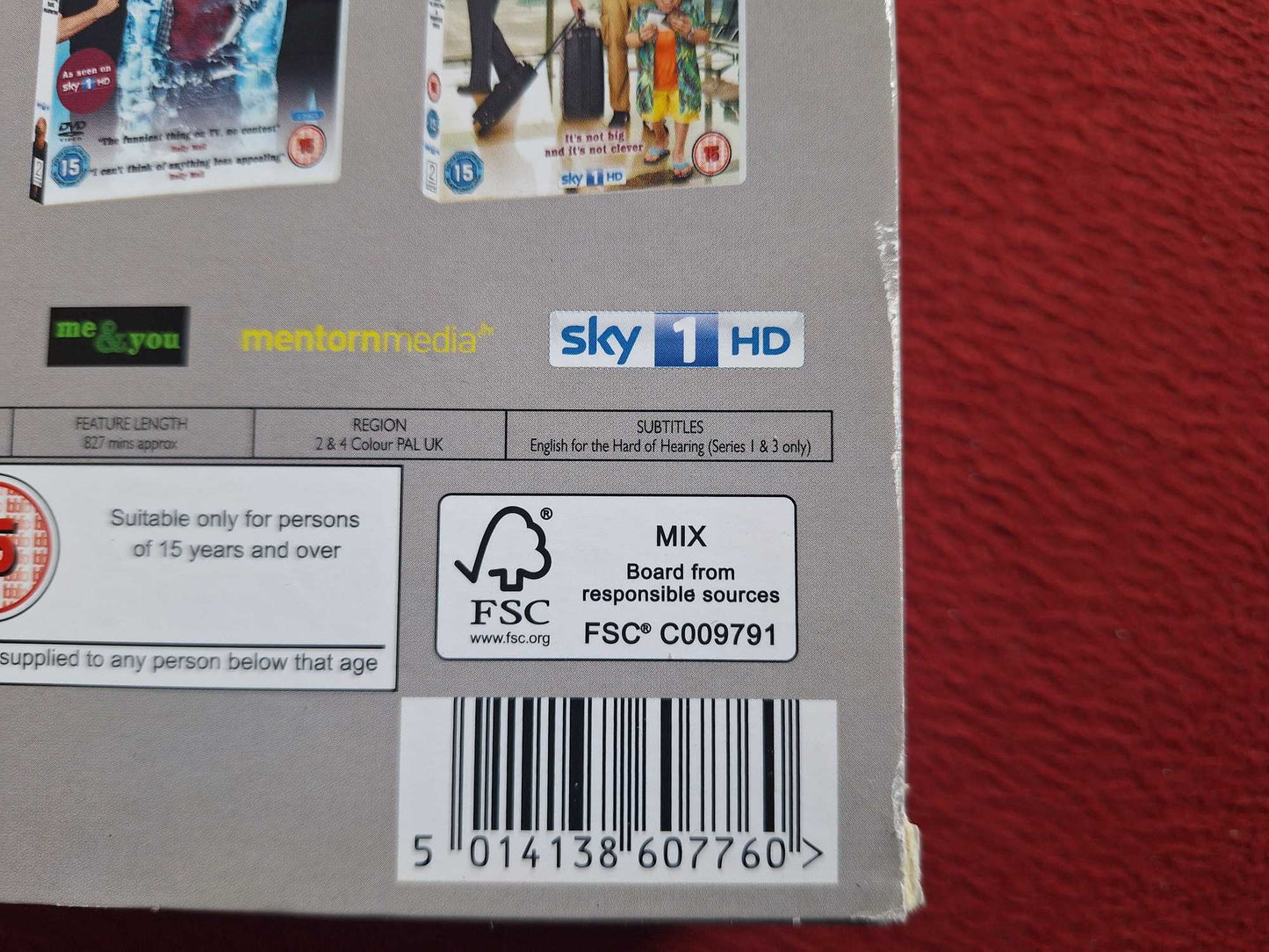 AN IDIOT ABROAD THE COMPLETE COLLECTION 1 - 3 BOX DVD