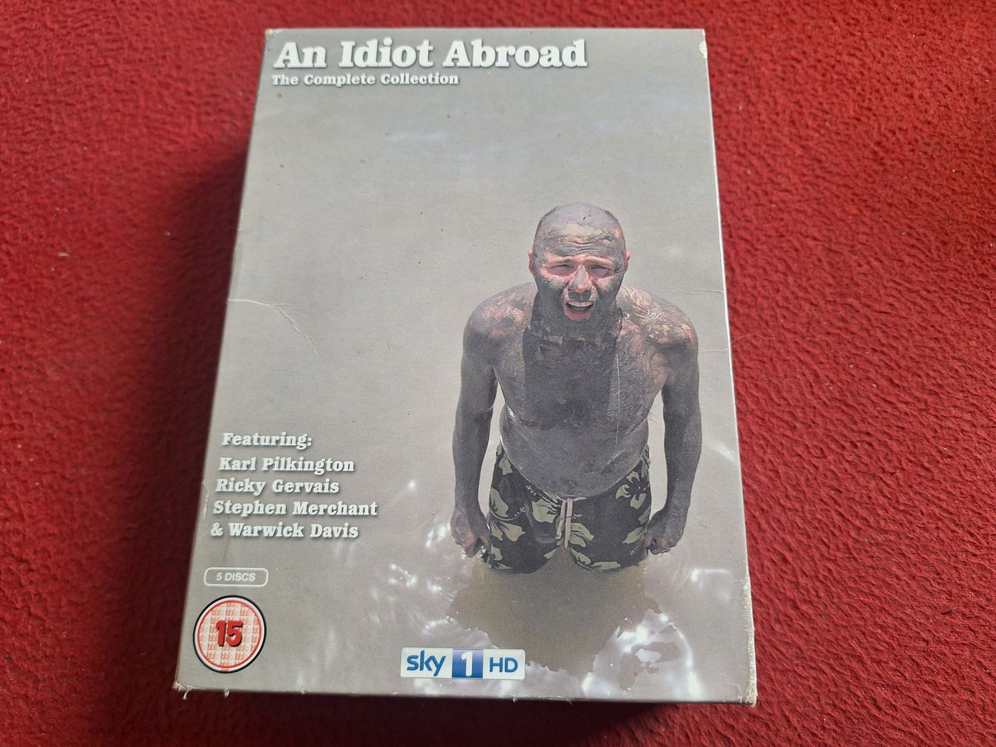 AN IDIOT ABROAD THE COMPLETE COLLECTION BOX DVD