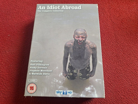 AN IDIOT ABROAD THE COMPLETE COLLECTION BOX DVD