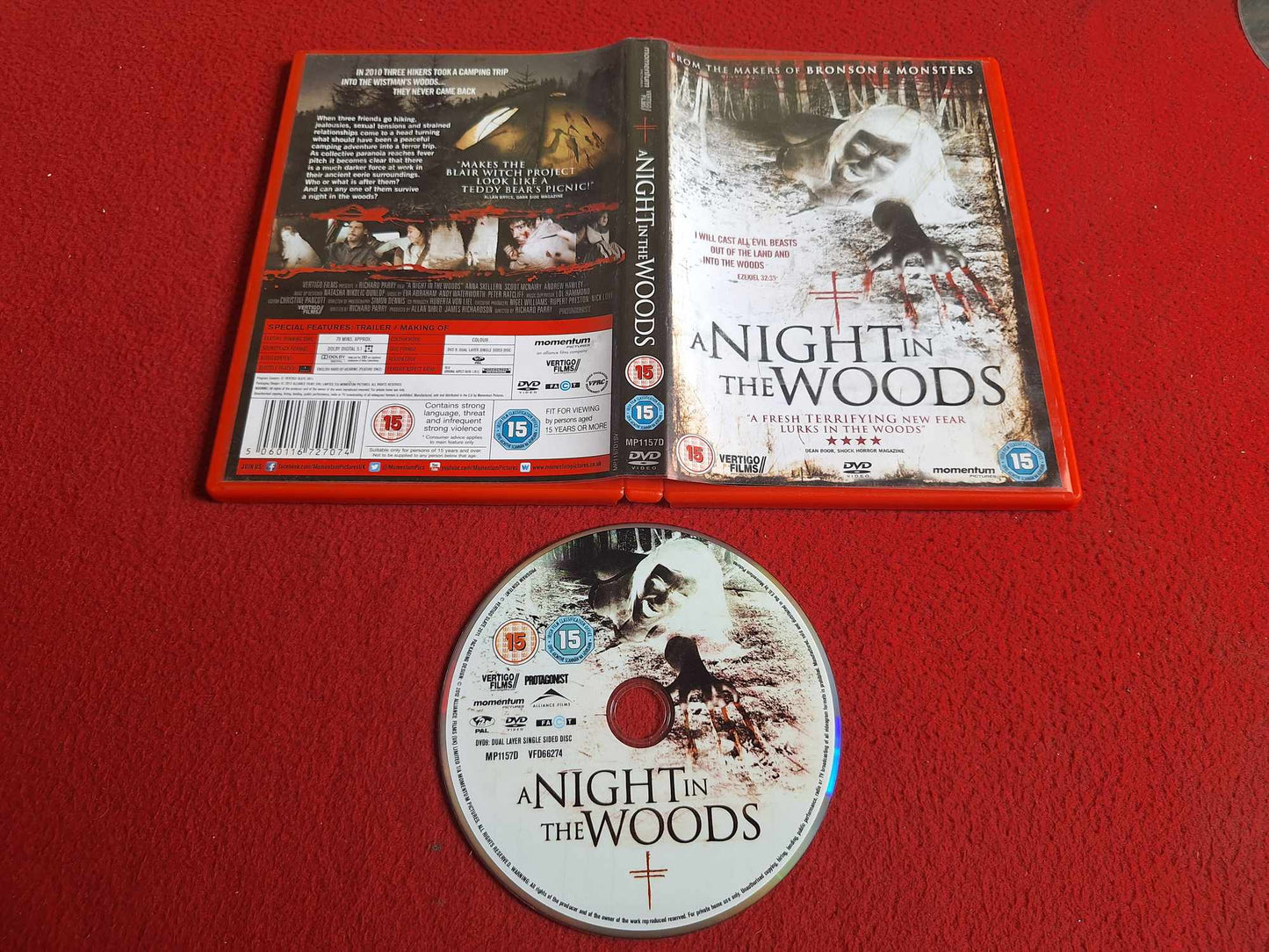 A NIGHT IN THE WOODS DVD