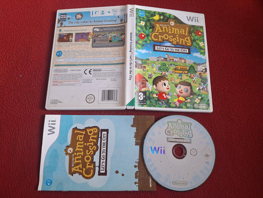 ANIMAL CROSSING LET'S GO TO THE CITY till Nintendo Wii