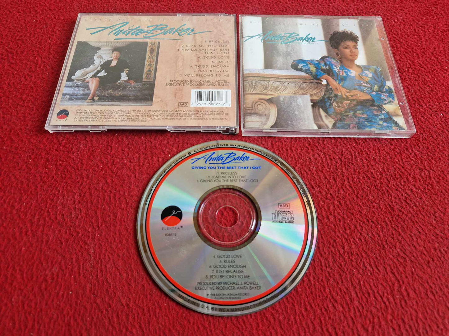 ANITA BAKER GIVIING YOU THE BEST THAT I GOT CD