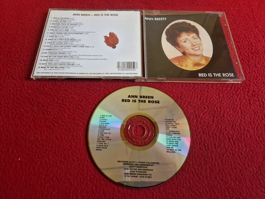 ANN BREEN RED IS THE ROSE CD