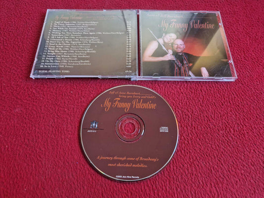 ANNE & JEFF BARNHART MY FUNNY VALENTINE CD