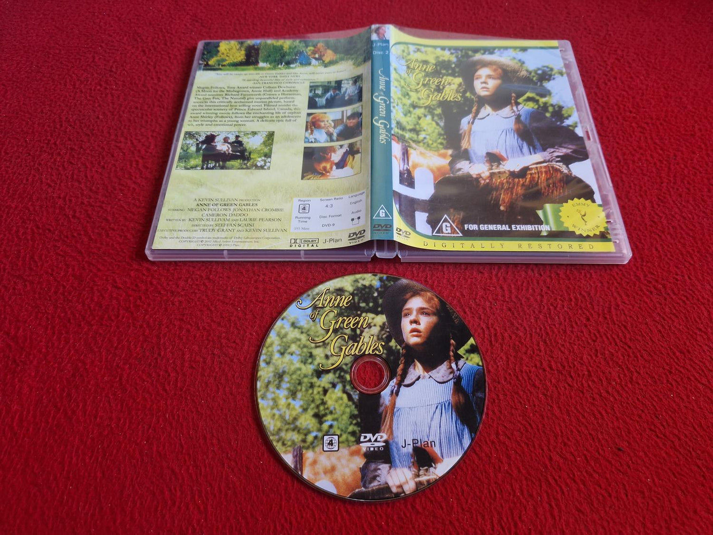 ANNE OF GREEN GABLES [ REGION 4 ] DVD