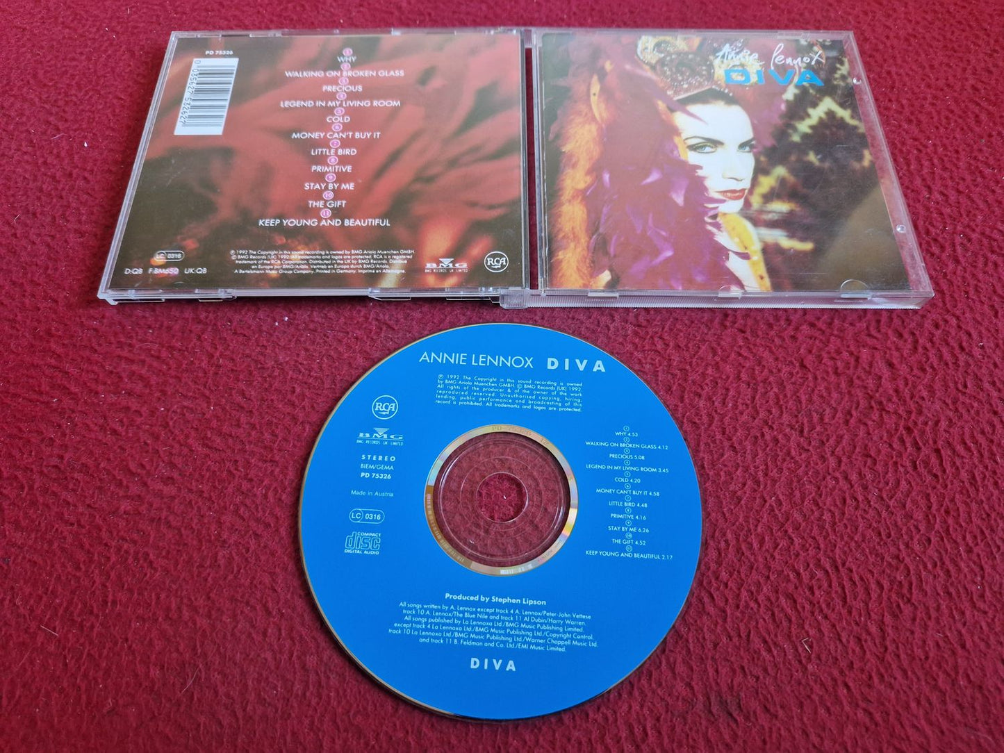 ANNIE LENNOX DIVA CD