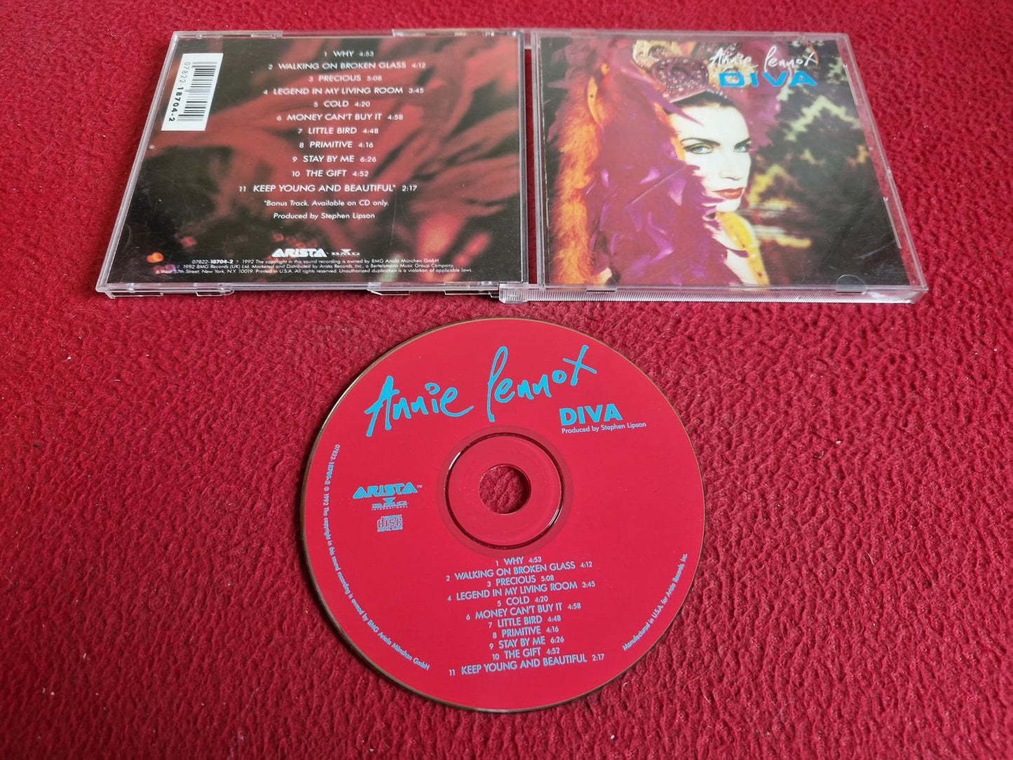 ANNIE LENNOX DIVA CD