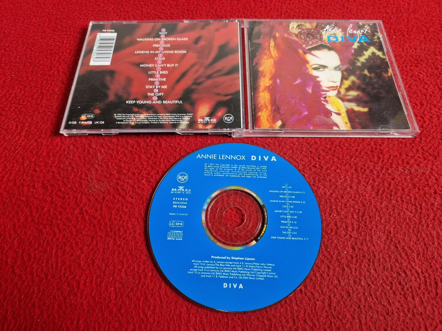 ANNIE LENNOX DIVA CD