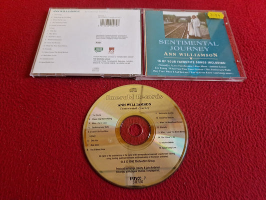 ANN WILLIAMSON SENTIMENTAL JOURNEY CD