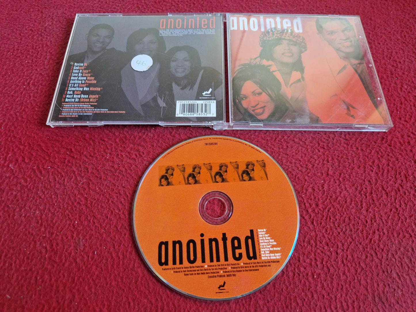 ANOINTED - ANOINTED CD