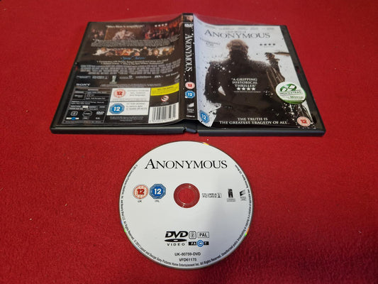 ANONYMOUS till DVD